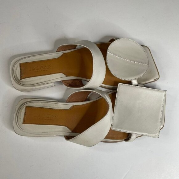 Elegant White Women's Sandals - Picture 2 of 8